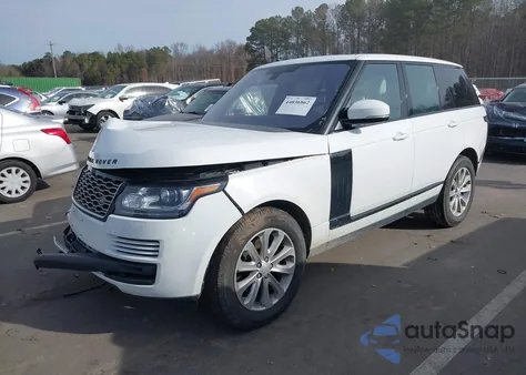 2016 Land Rover Range Rover 3.0L V6 Turbocharged Diesel Hse Td6 из США, поврежденный, VIN SALGS2KF9GA319030